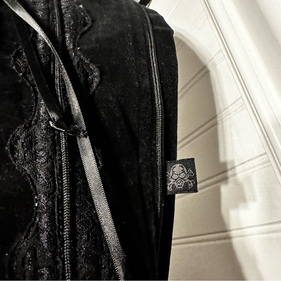 Tripp NYC Velvet corset top - Picture 7 of 7